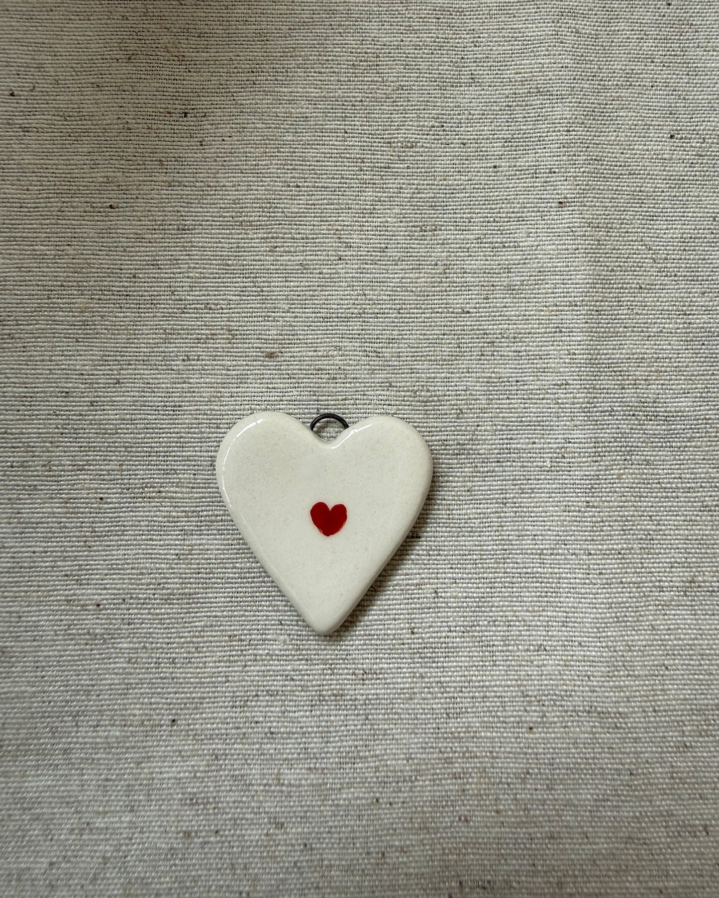 Ciondolo cuore grande semplice-PREORDINE