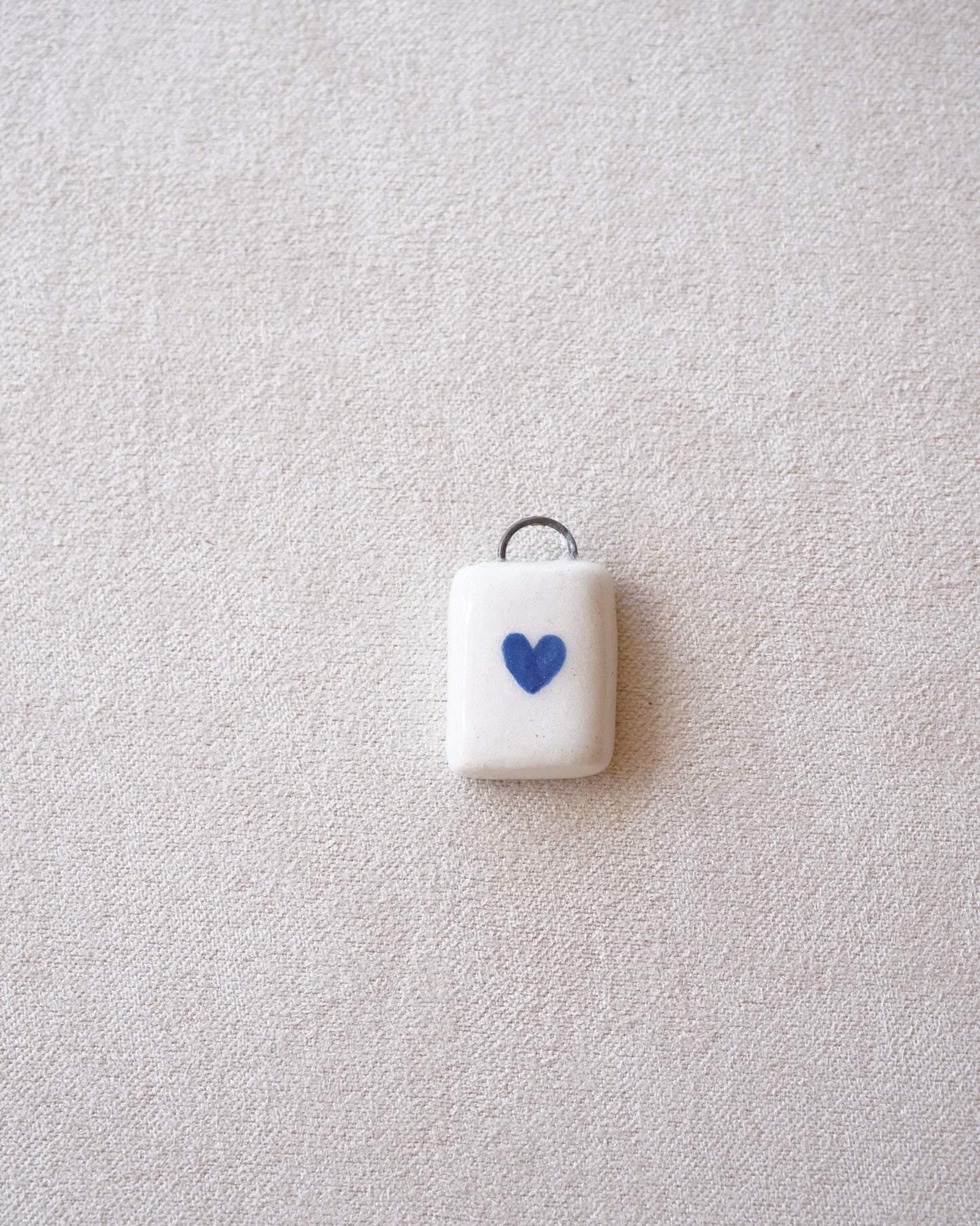 CIONDOLO CUORE BLU-PREORDINE