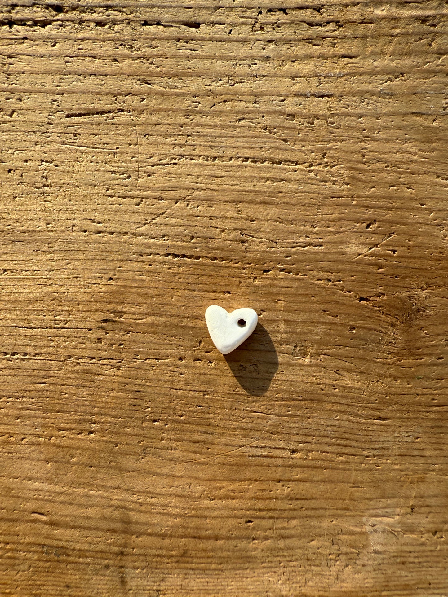 Ciondolo cuore bianco-PREORDINE