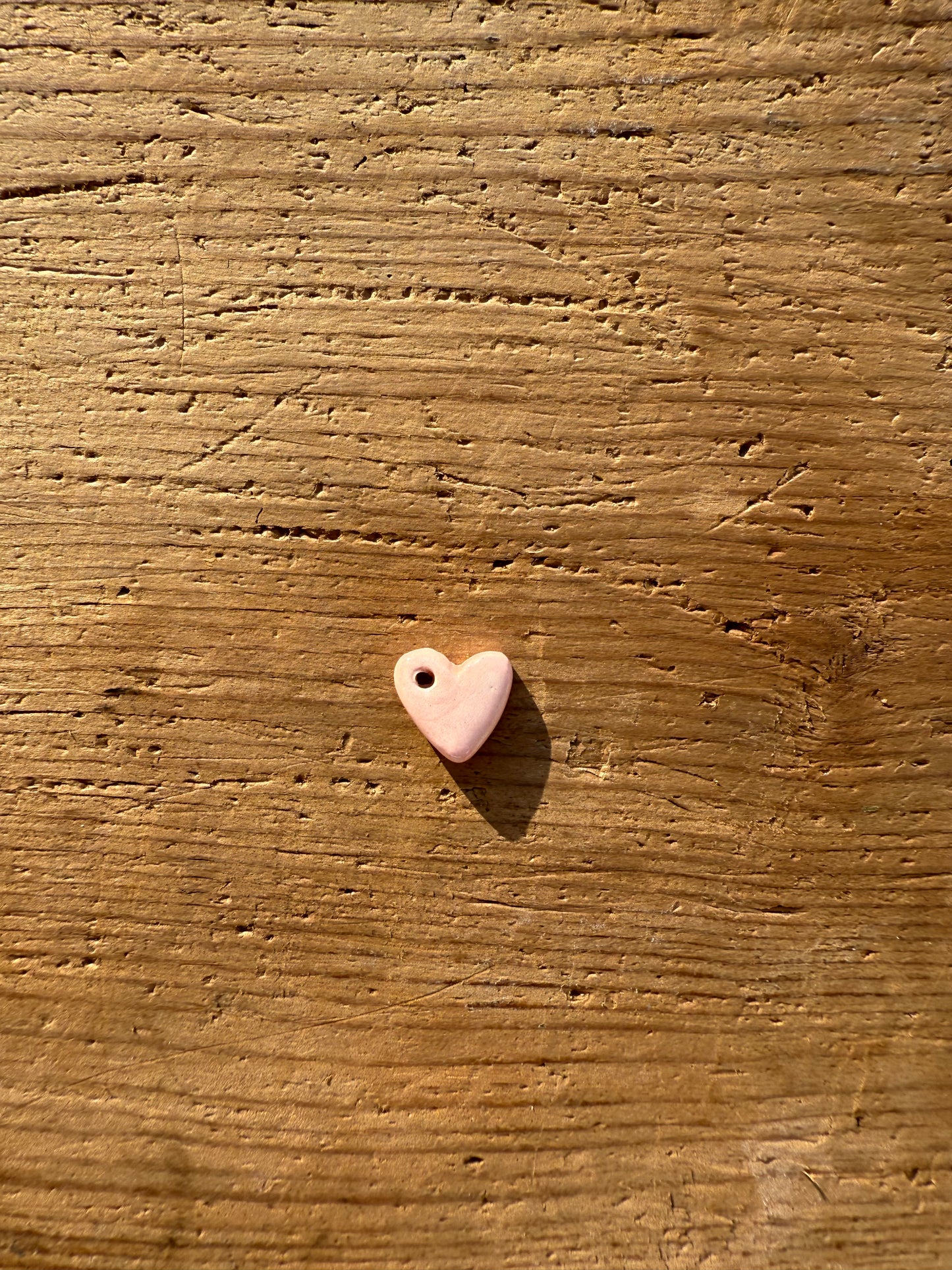 Ciondolo cuore rosa-PREORDINE