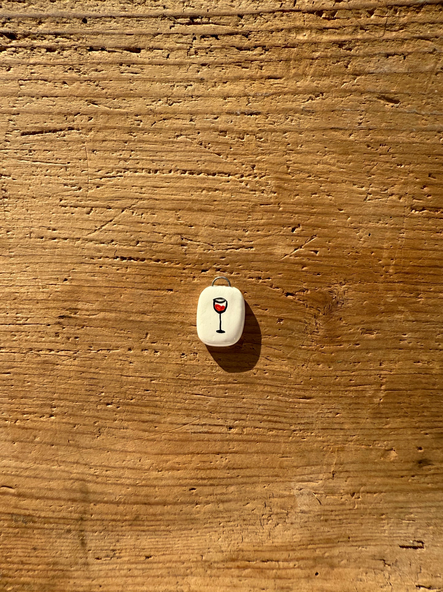 Ciondolo bicchiere di vino-PREORDINE