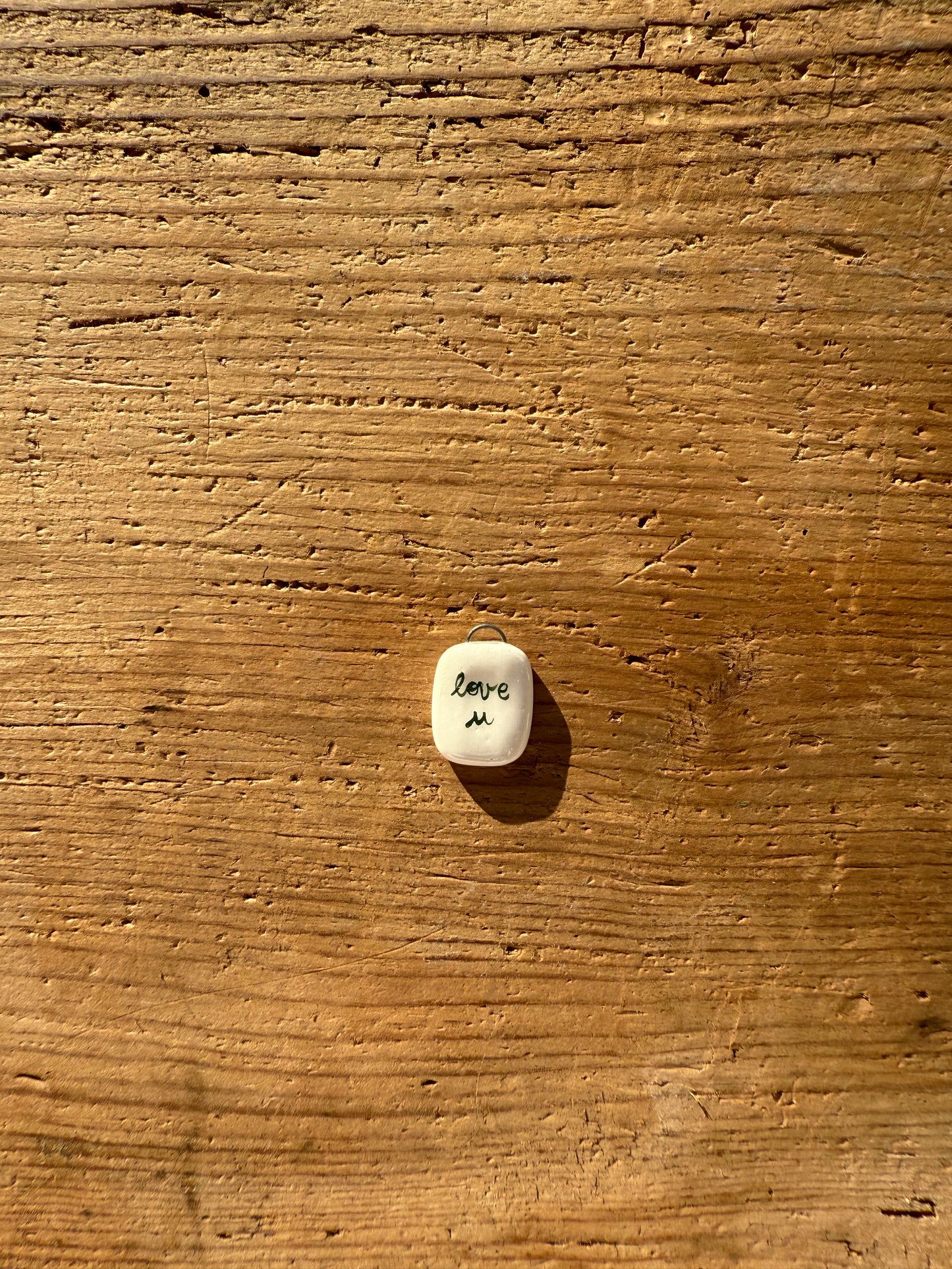 Ciondolo love u verde