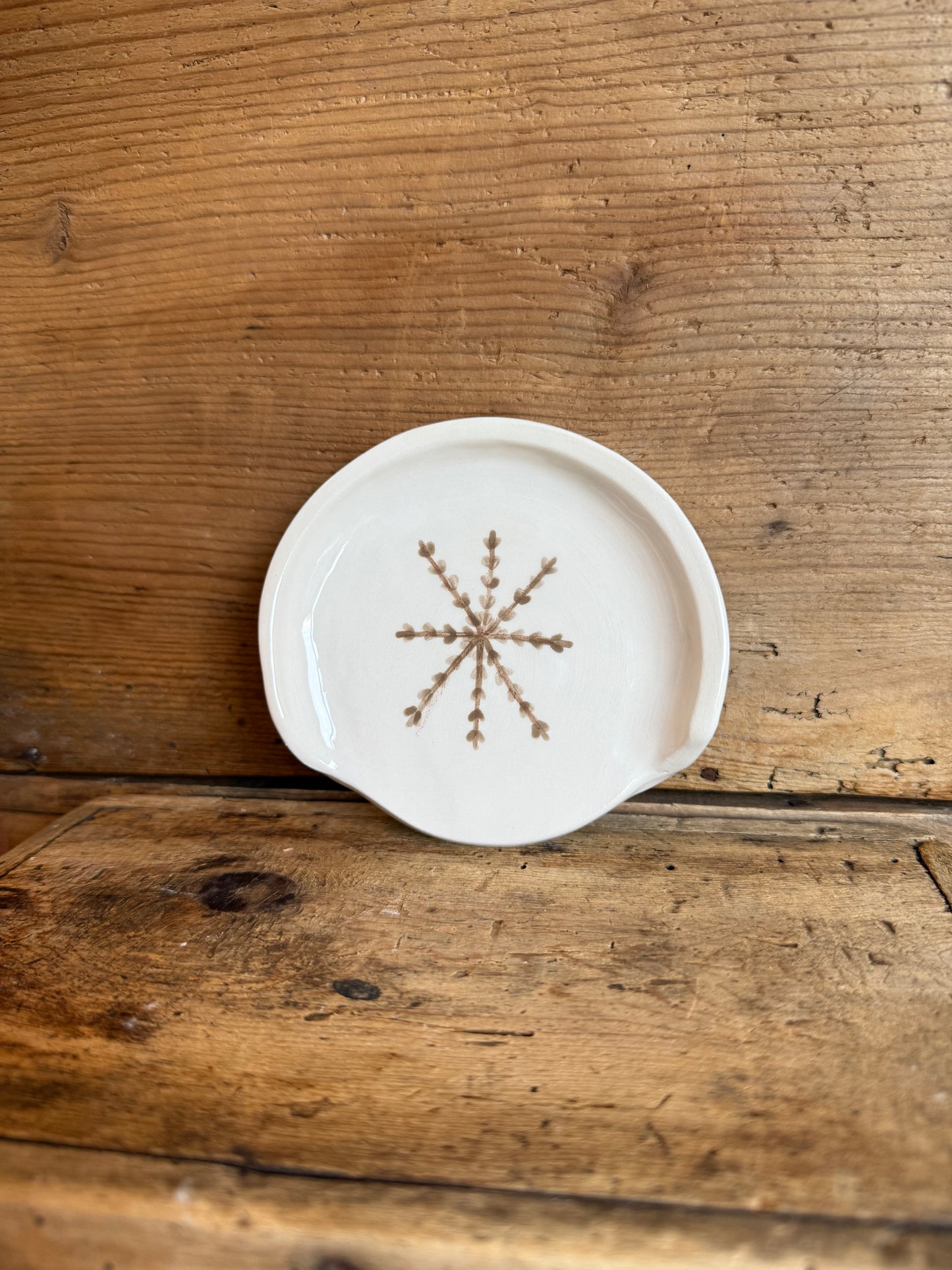 POSA MESTOLO FIOCCO MARRONE