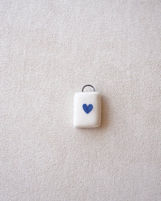 CIONDOLO CUORE BLU-PREORDINE