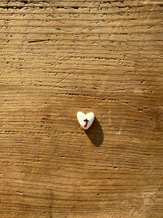 Ciondolo cuore peperoncino