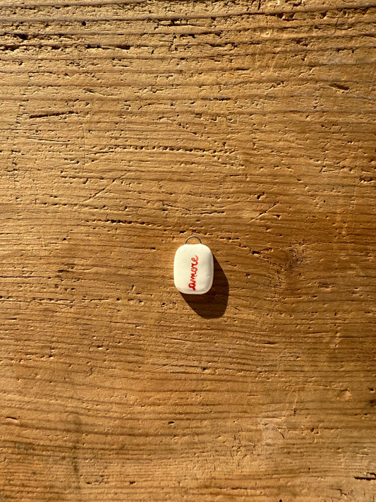 Ciondolo amore rosso