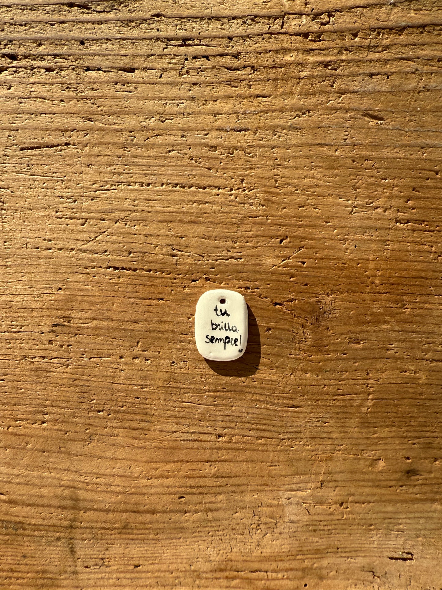 Placchetta tu brilla sempre