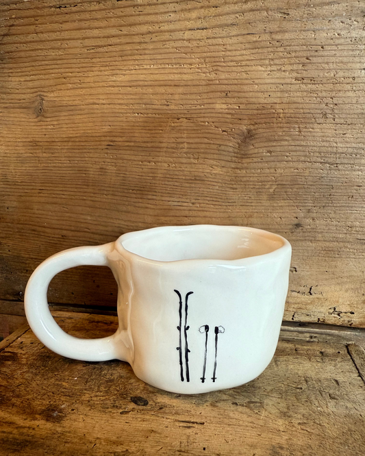 TAZZA MUG SCI E BASTONI