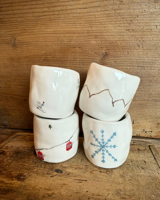 TAZZINE DA CAFFE' MONTEROSA 4 pz