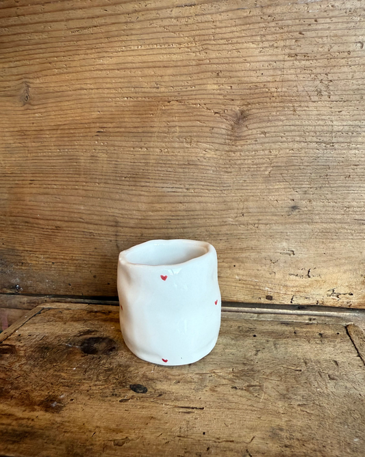 TAZZINA DA CAFFE' CUORICINI