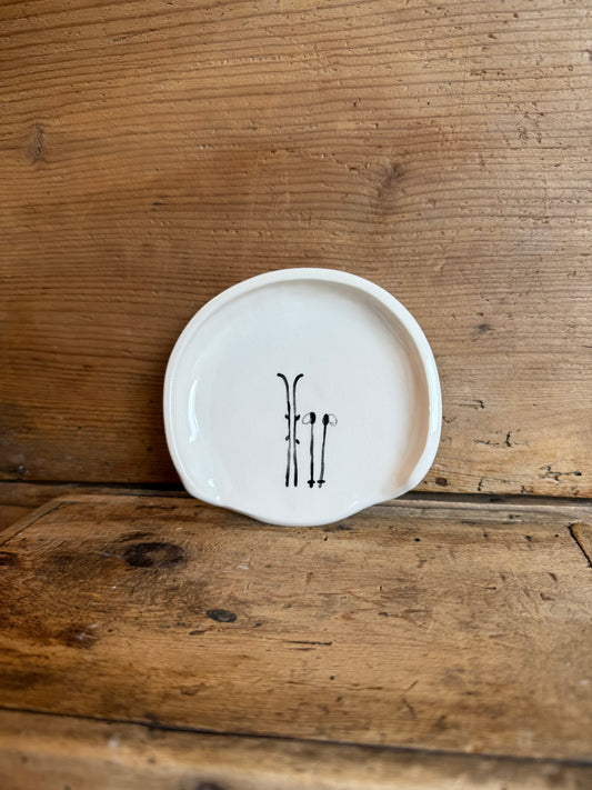 POSA MESTOLO SCI E BASTONI