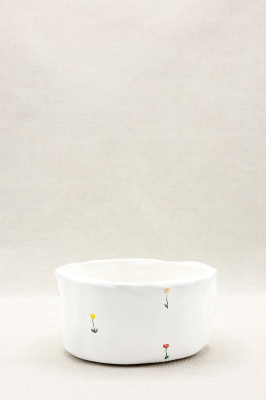 CIOTOLA RUSTICA DA YOGURT-tulipani